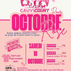 Octobre rose : Cauvicourt, samedi 10 octobre 2026